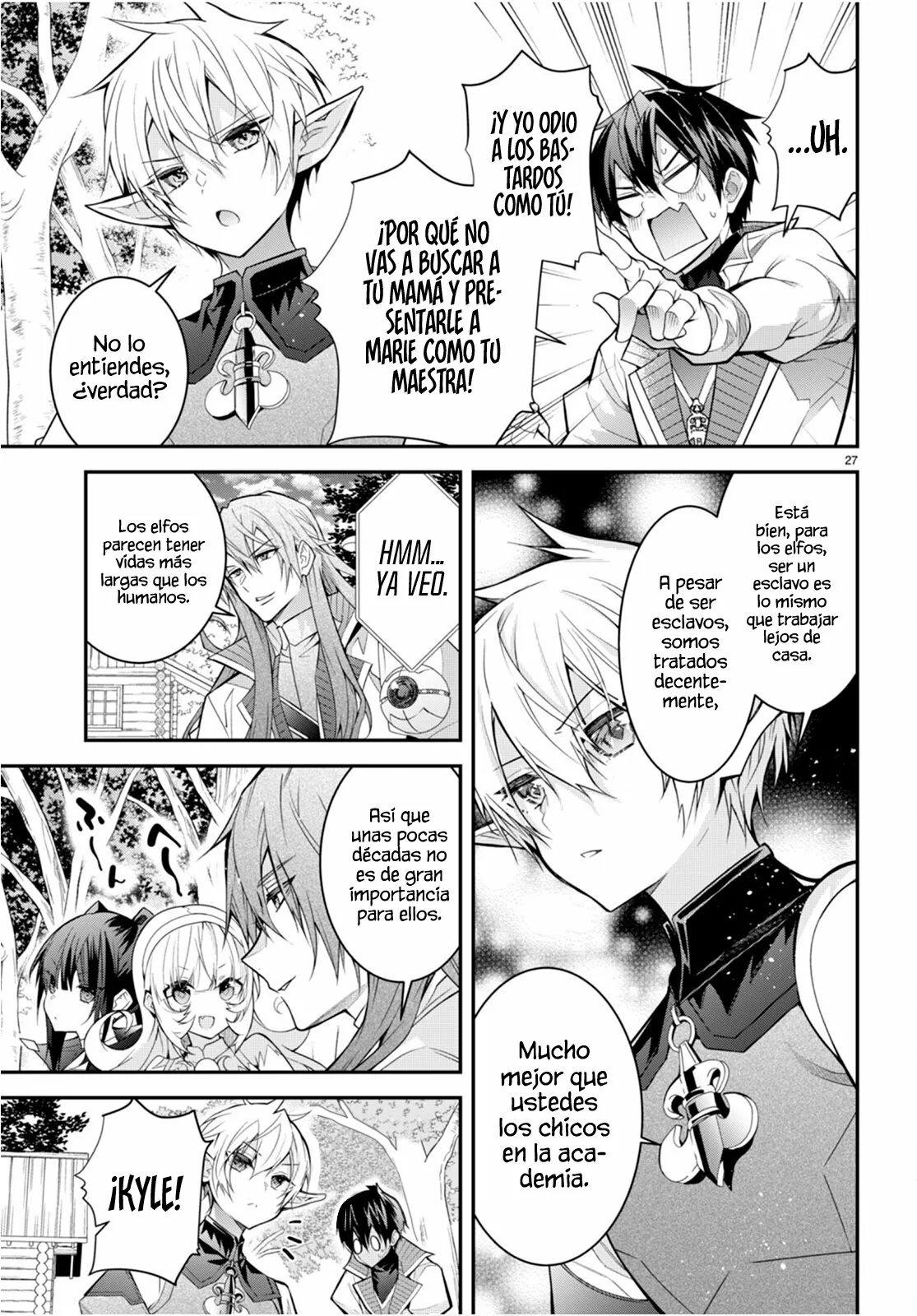 Otome Game Sekai wa Mob ni Kibishii Sekai Desu Capítulo 40 - Page 29