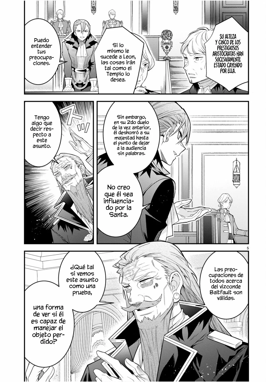 Otome Game Sekai wa Mob ni Kibishii Sekai Desu Capítulo 40 - Page 6