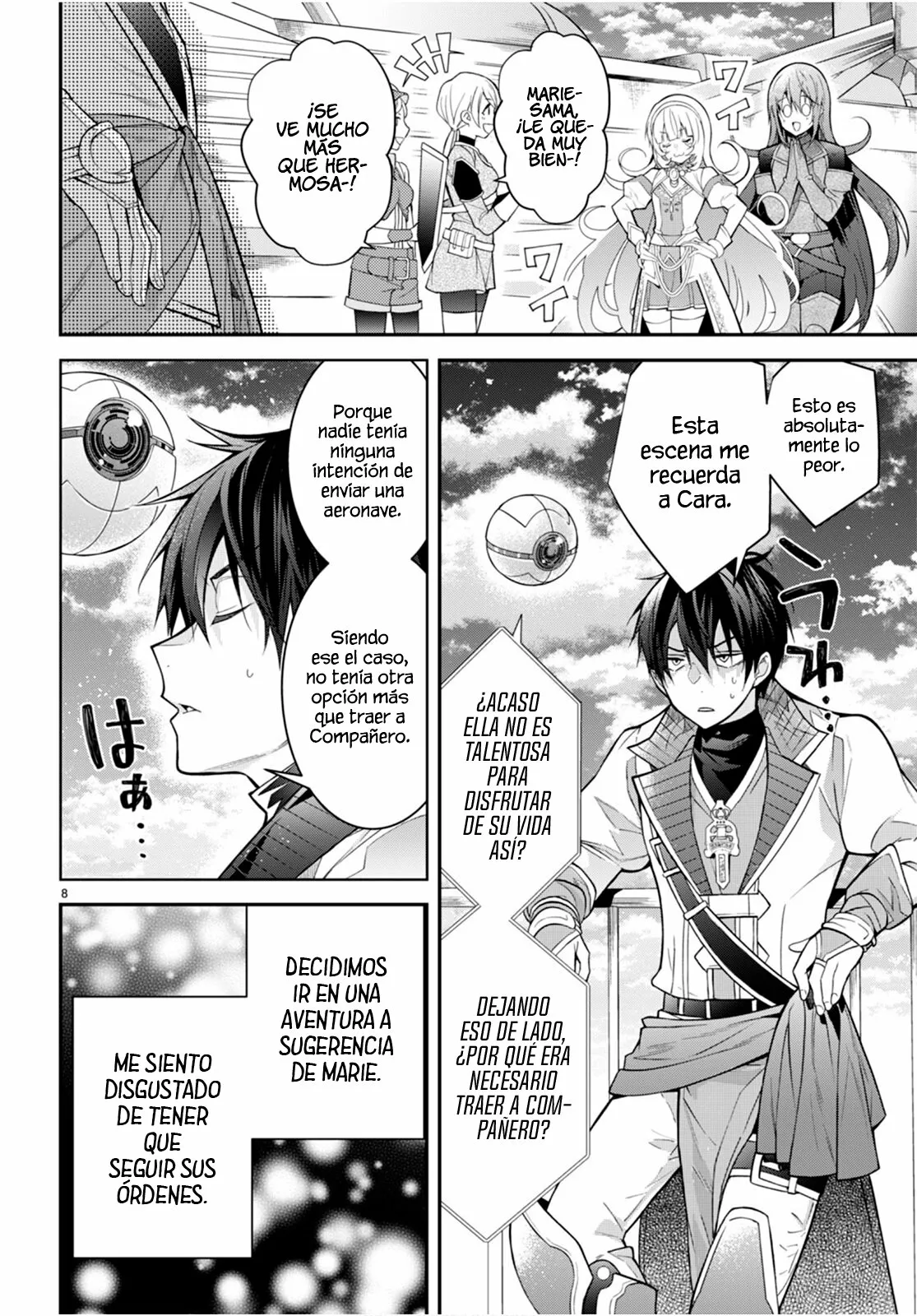 Otome Game Sekai wa Mob ni Kibishii Sekai Desu Capítulo 40 - Page 9
