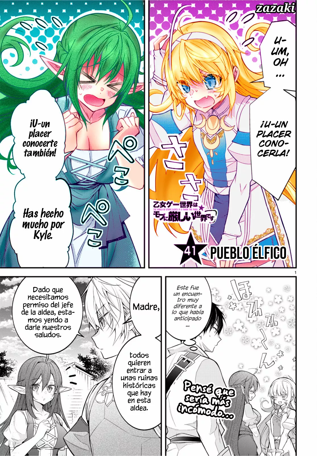 Otome Game Sekai wa Mob ni Kibishii Sekai Desu Capítulo 41 - Page 2