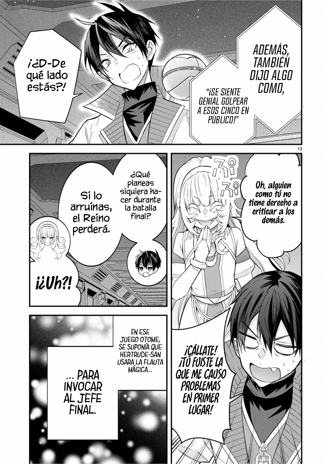 Otome Game Sekai wa Mob ni Kibishii Sekai Desu Capítulo 42 - Page 17