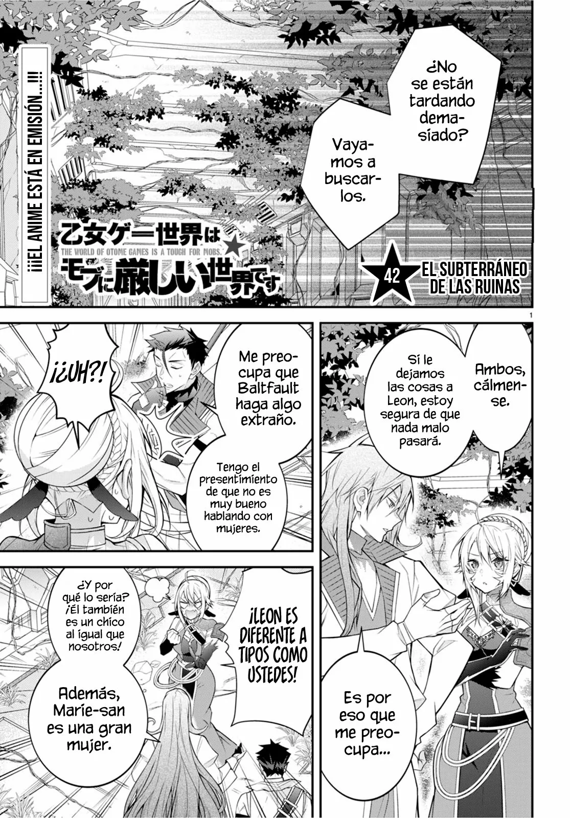 Otome Game Sekai wa Mob ni Kibishii Sekai Desu Capítulo 42 - Page 3