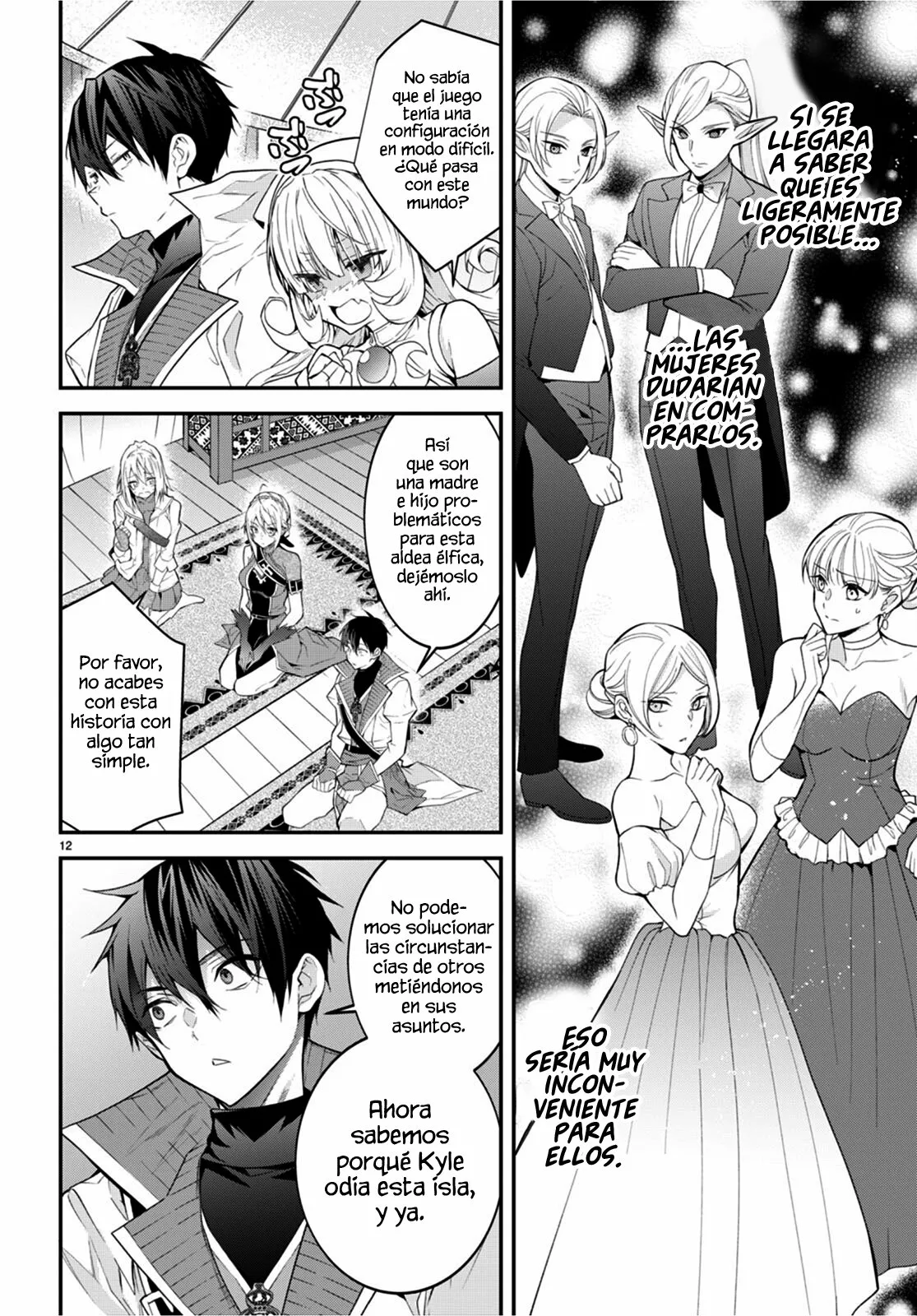 Otome Game Sekai wa Mob ni Kibishii Sekai Desu Capítulo 44 - Page 13