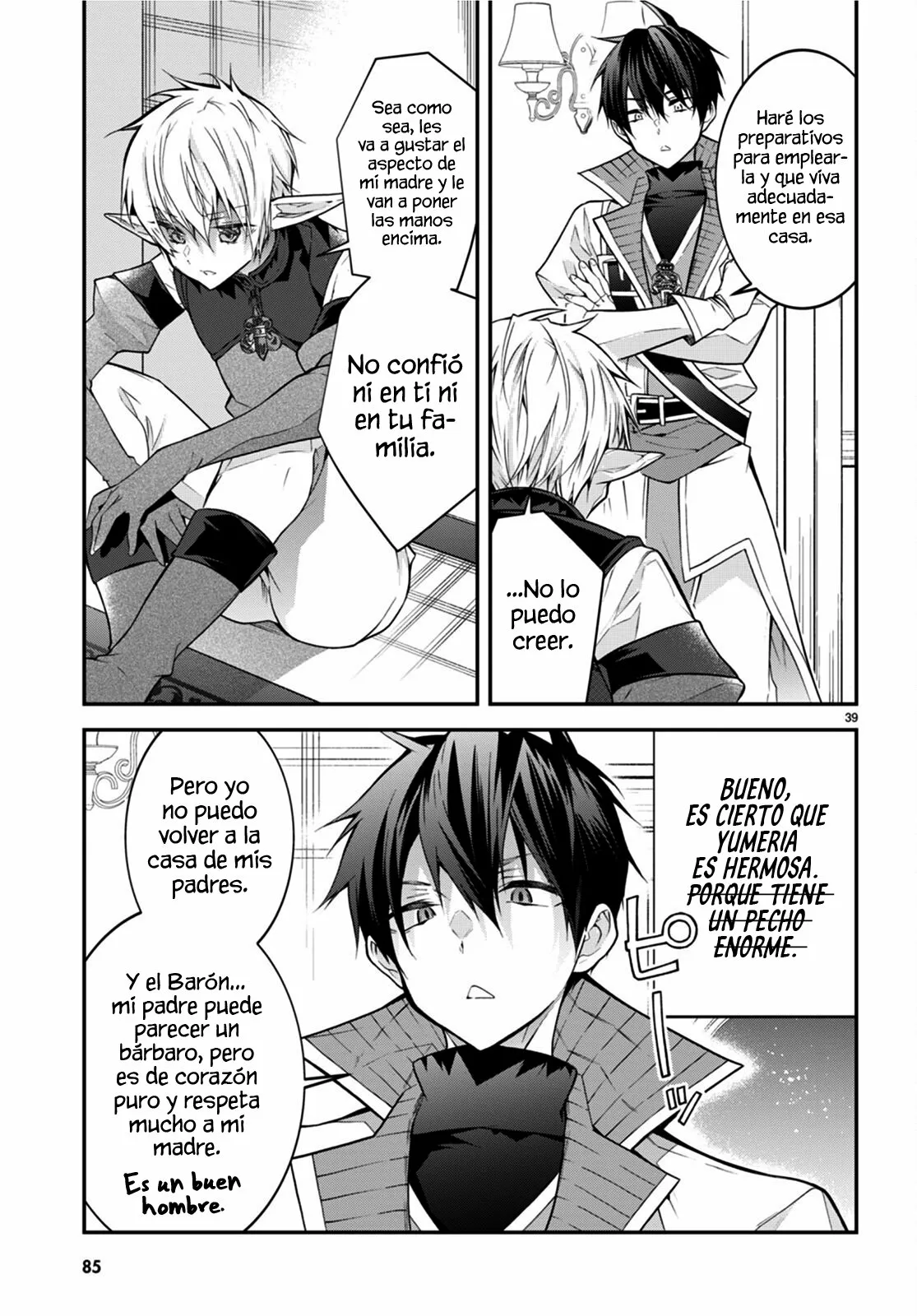 Otome Game Sekai wa Mob ni Kibishii Sekai Desu Capítulo 44 - Page 43