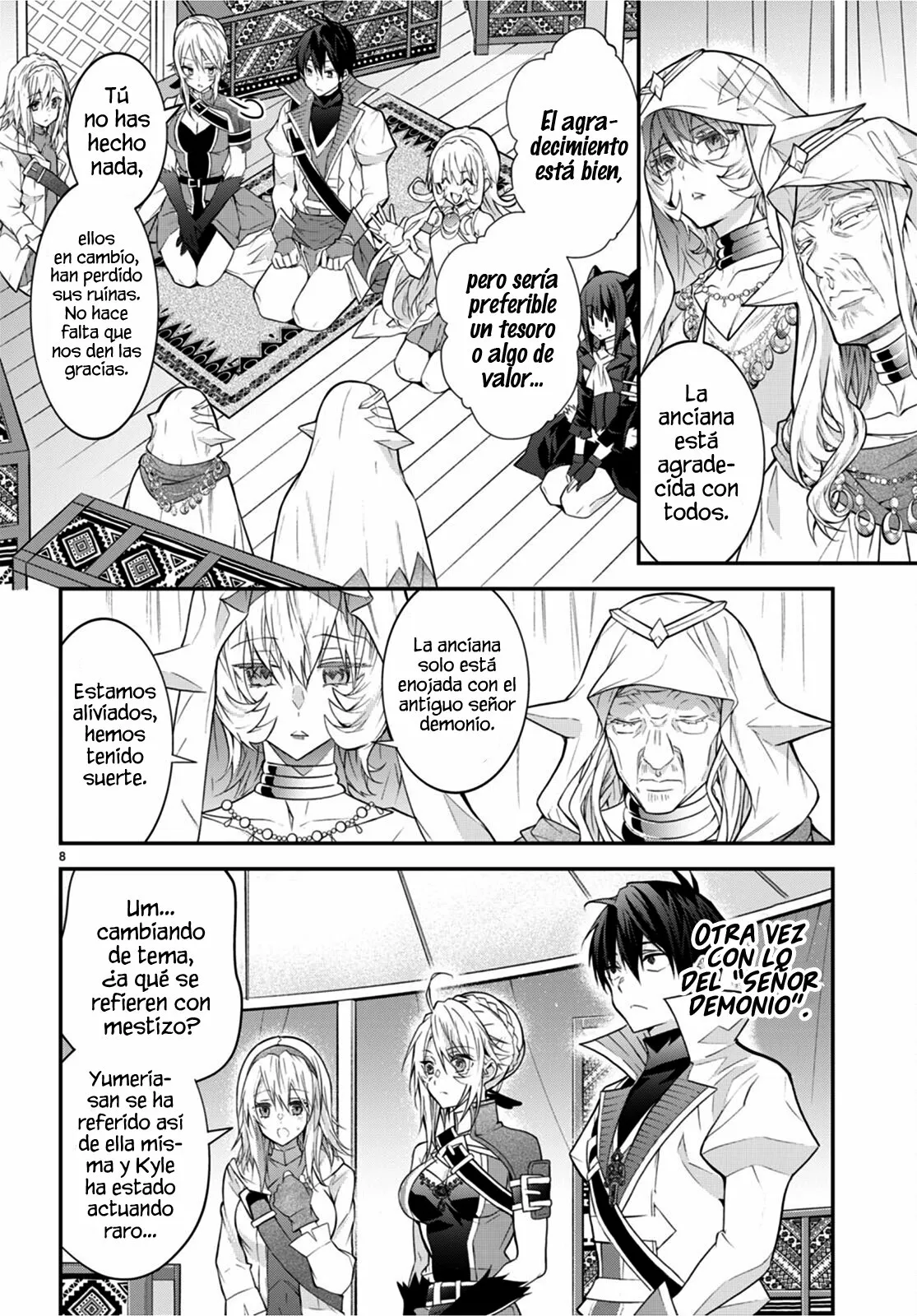 Otome Game Sekai wa Mob ni Kibishii Sekai Desu Capítulo 44 - Page 9