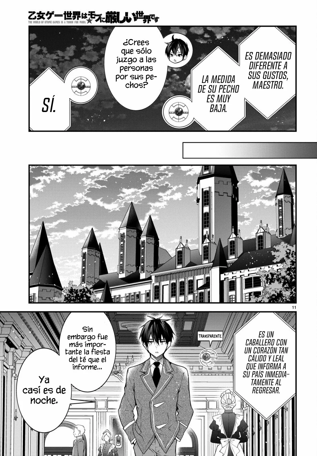Otome Game Sekai wa Mob ni Kibishii Sekai Desu Capítulo 45 - Page 12