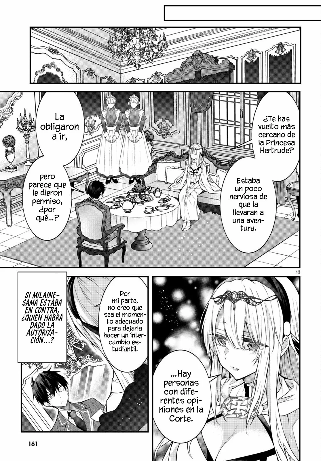 Otome Game Sekai wa Mob ni Kibishii Sekai Desu Capítulo 45 - Page 15
