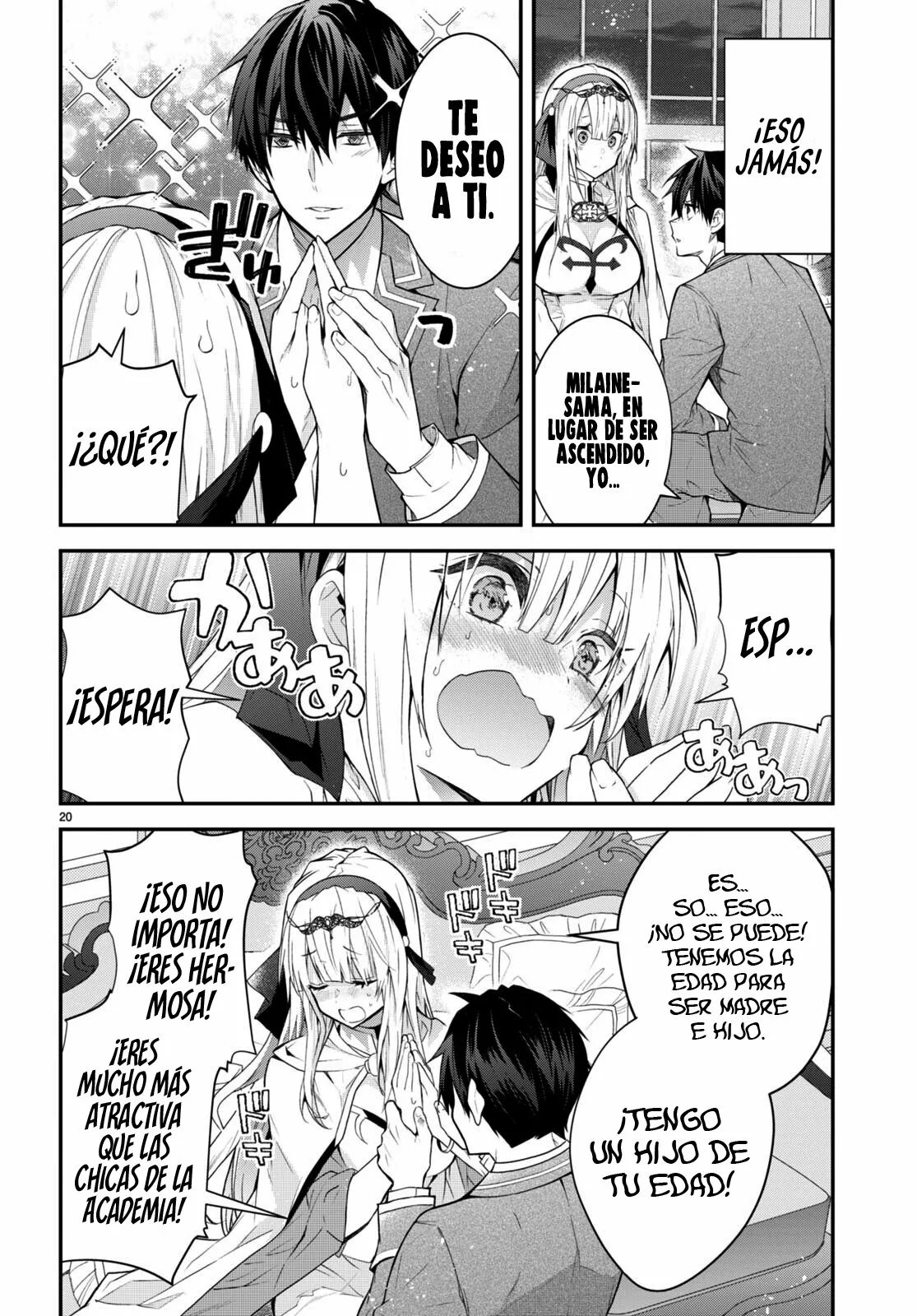 Otome Game Sekai wa Mob ni Kibishii Sekai Desu Capítulo 45 - Page 23