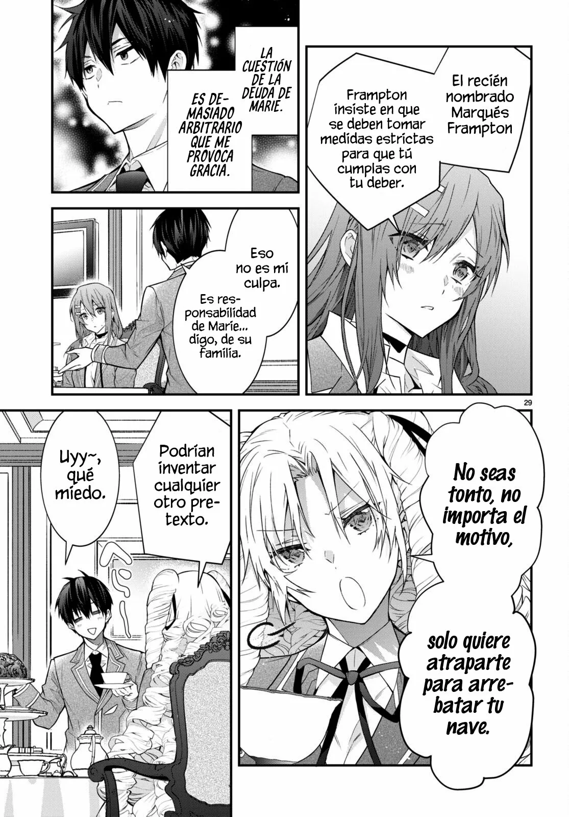 Otome Game Sekai wa Mob ni Kibishii Sekai Desu Capítulo 45 - Page 32