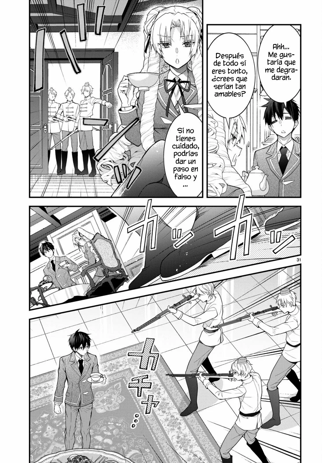 Otome Game Sekai wa Mob ni Kibishii Sekai Desu Capítulo 45 - Page 34