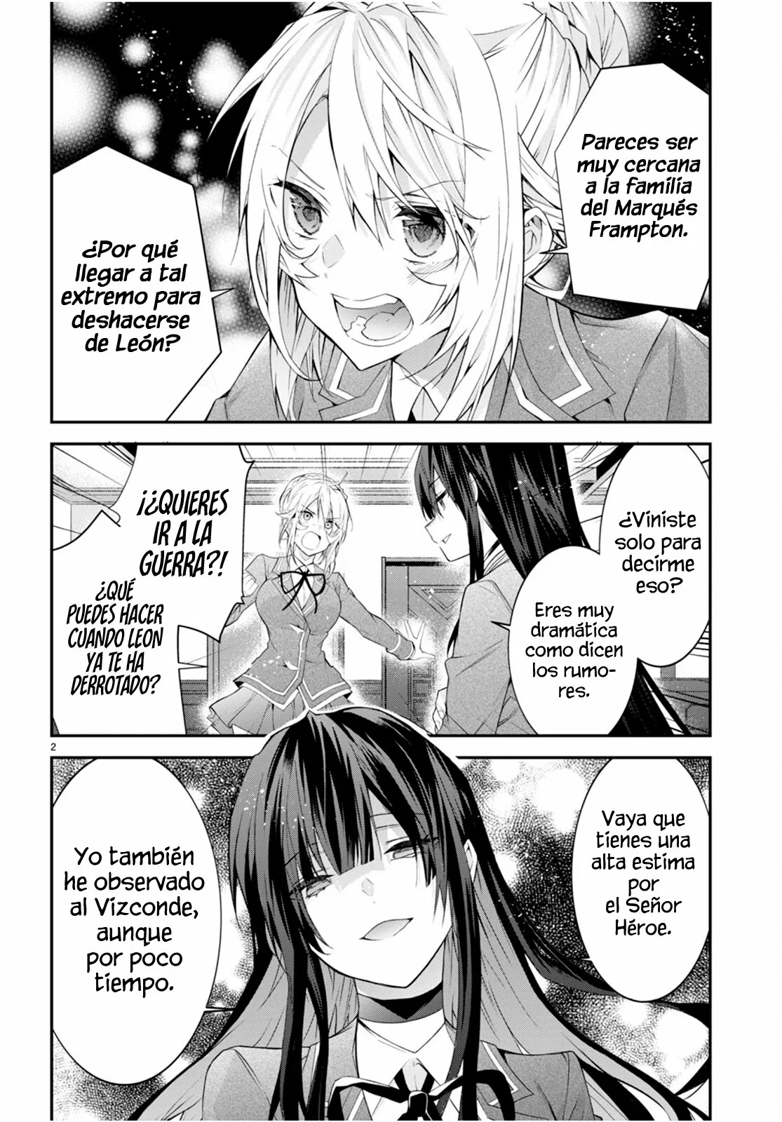 Otome Game Sekai wa Mob ni Kibishii Sekai Desu Capítulo 46 - Page 3