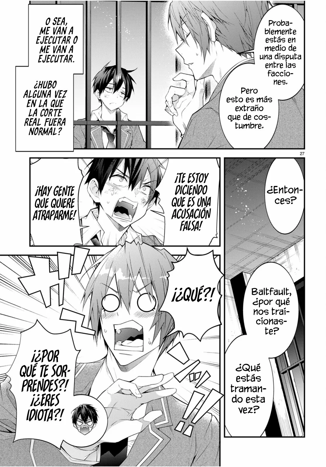 Otome Game Sekai wa Mob ni Kibishii Sekai Desu Capítulo 46 - Page 30