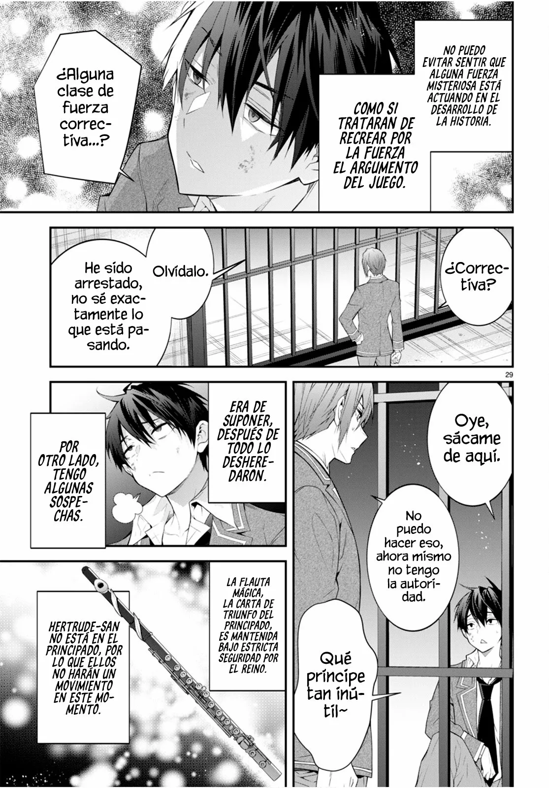 Otome Game Sekai wa Mob ni Kibishii Sekai Desu Capítulo 46 - Page 32