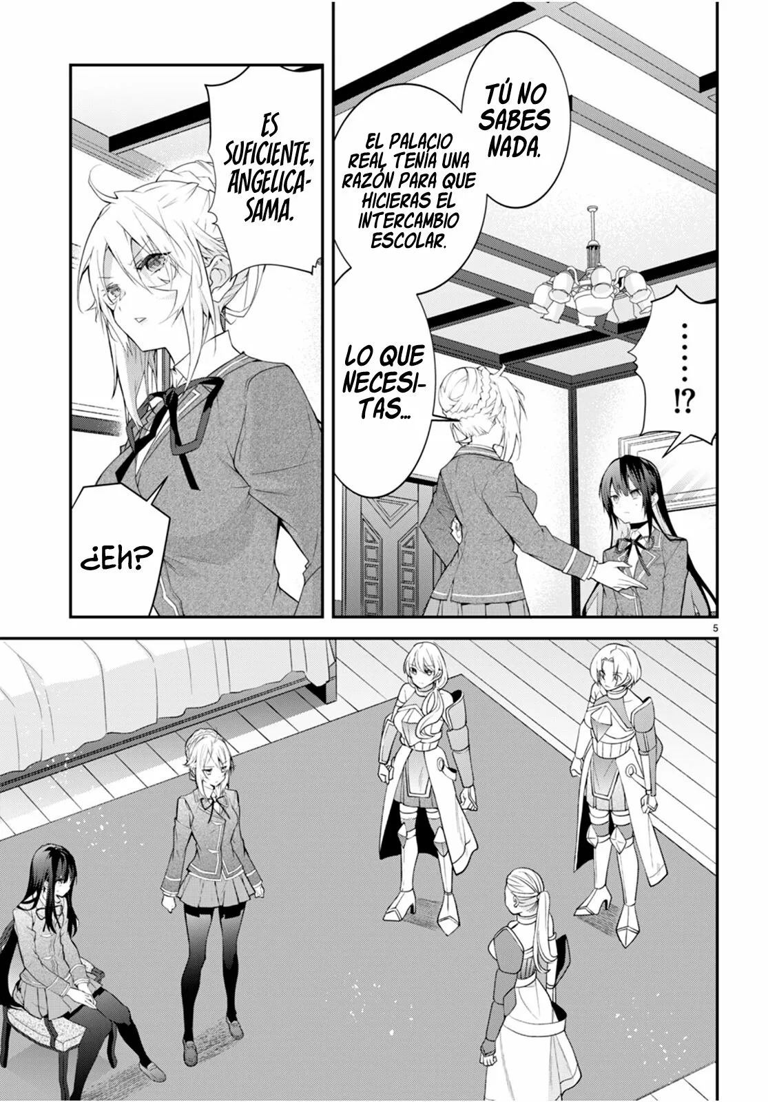 Otome Game Sekai wa Mob ni Kibishii Sekai Desu Capítulo 46 - Page 6