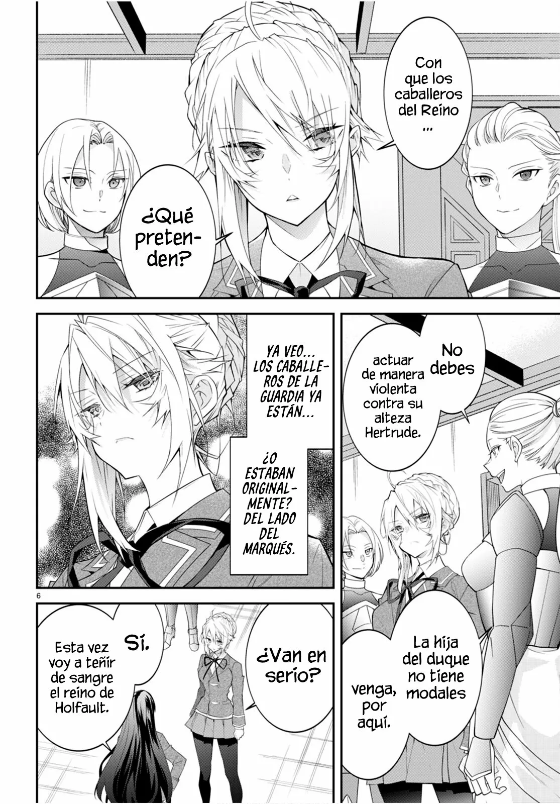 Otome Game Sekai wa Mob ni Kibishii Sekai Desu Capítulo 46 - Page 7
