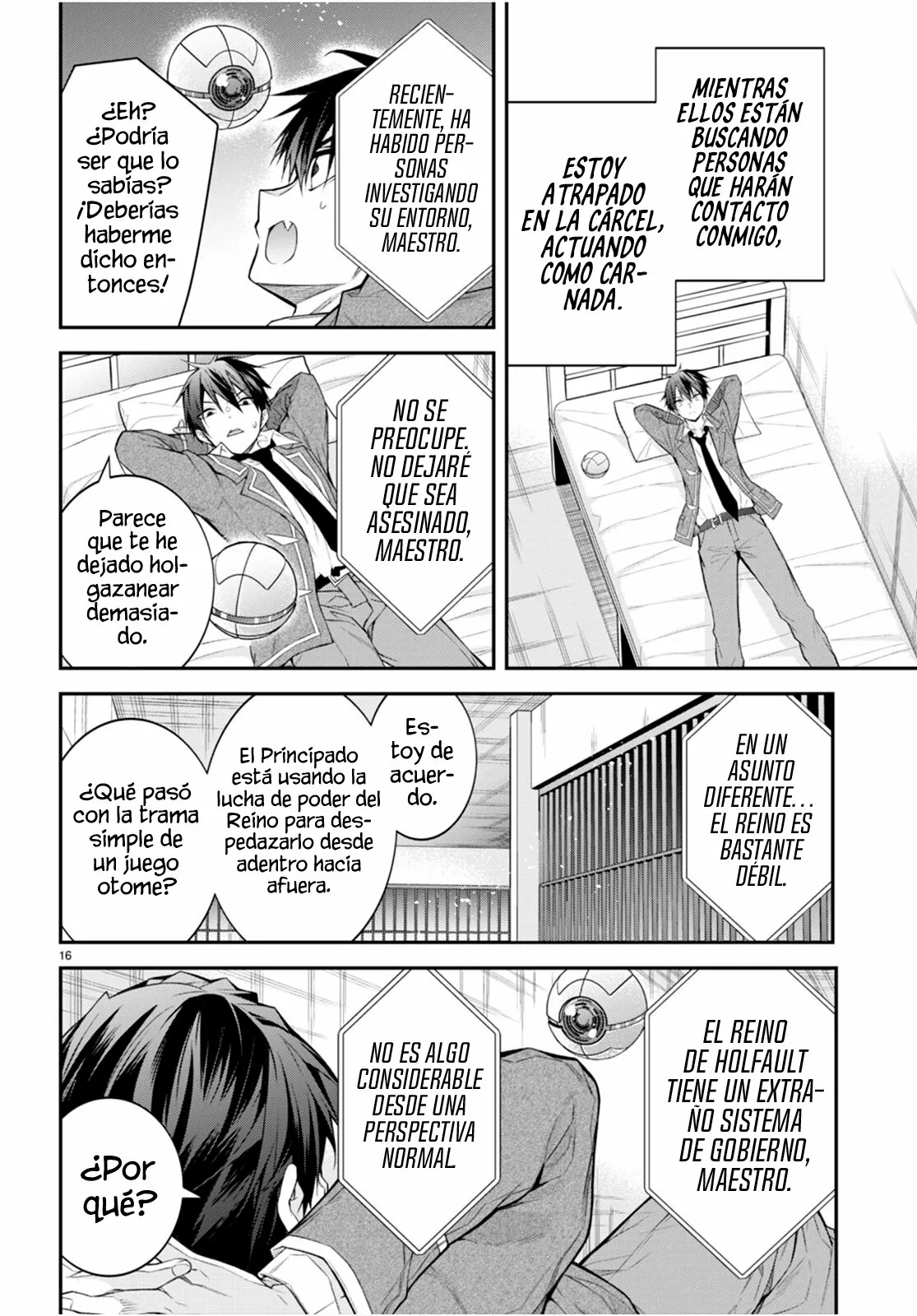Otome Game Sekai wa Mob ni Kibishii Sekai Desu Capítulo 47 - Page 18