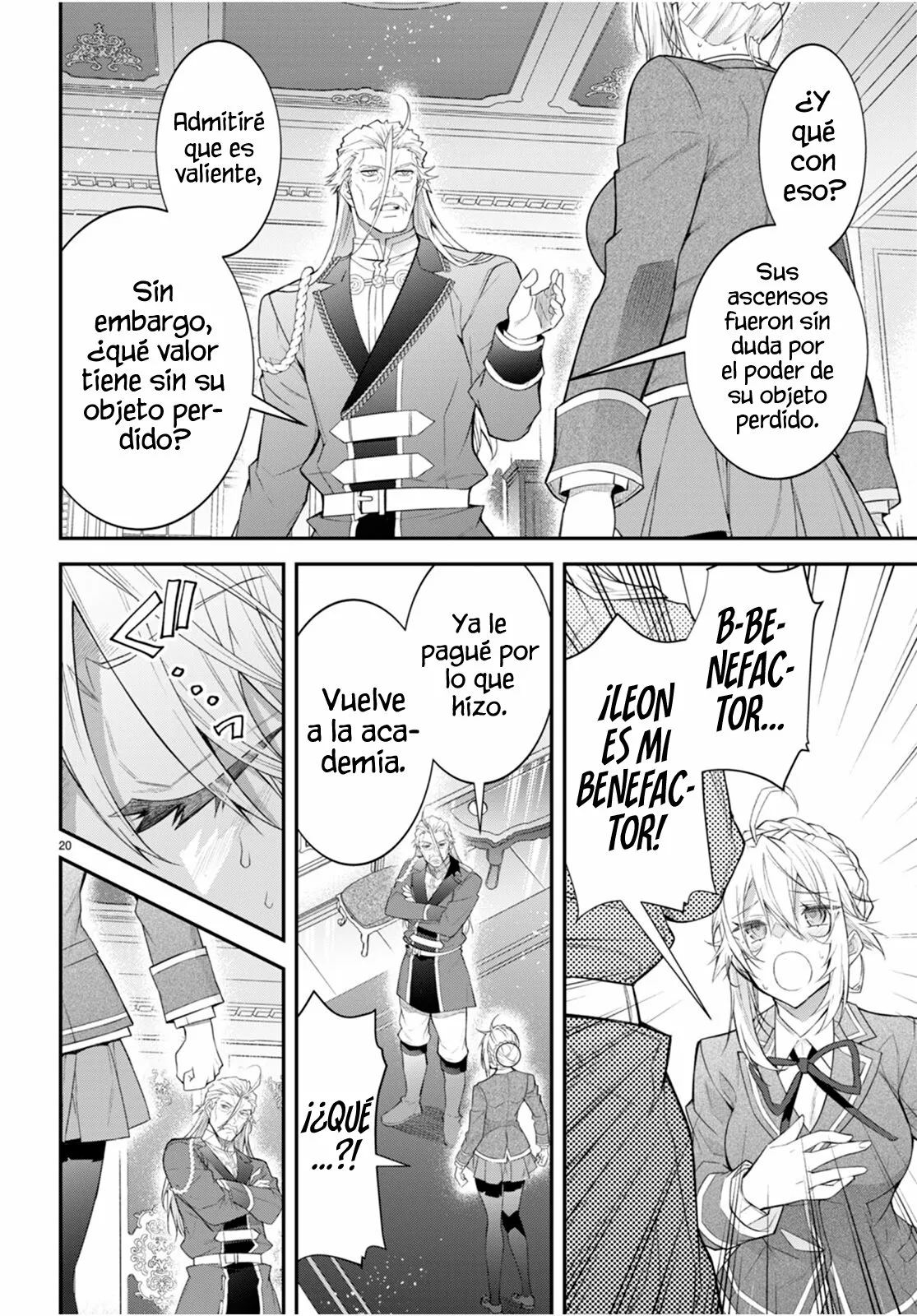 Otome Game Sekai wa Mob ni Kibishii Sekai Desu Capítulo 47 - Page 22