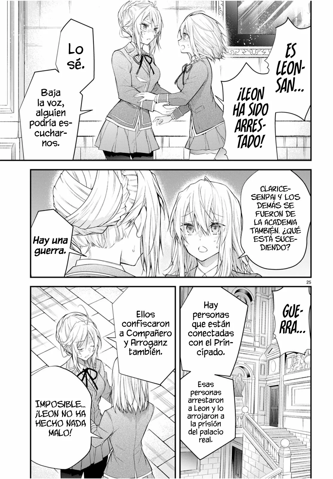 Otome Game Sekai wa Mob ni Kibishii Sekai Desu Capítulo 47 - Page 27