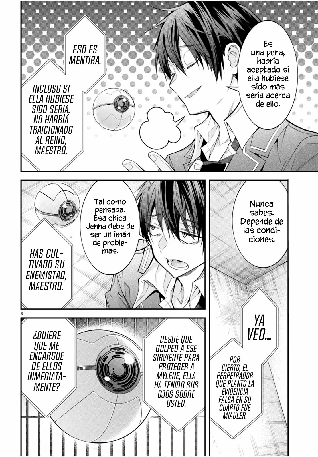 Otome Game Sekai wa Mob ni Kibishii Sekai Desu Capítulo 47 - Page 8