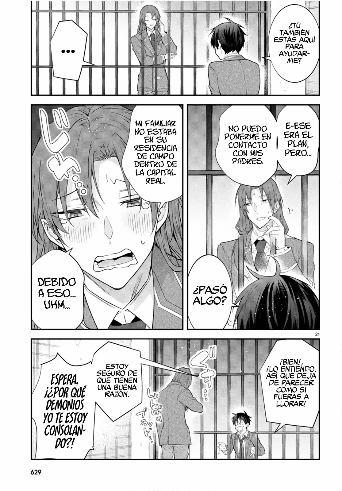 Otome Game Sekai wa Mob ni Kibishii Sekai Desu Capítulo 48 - Page 23