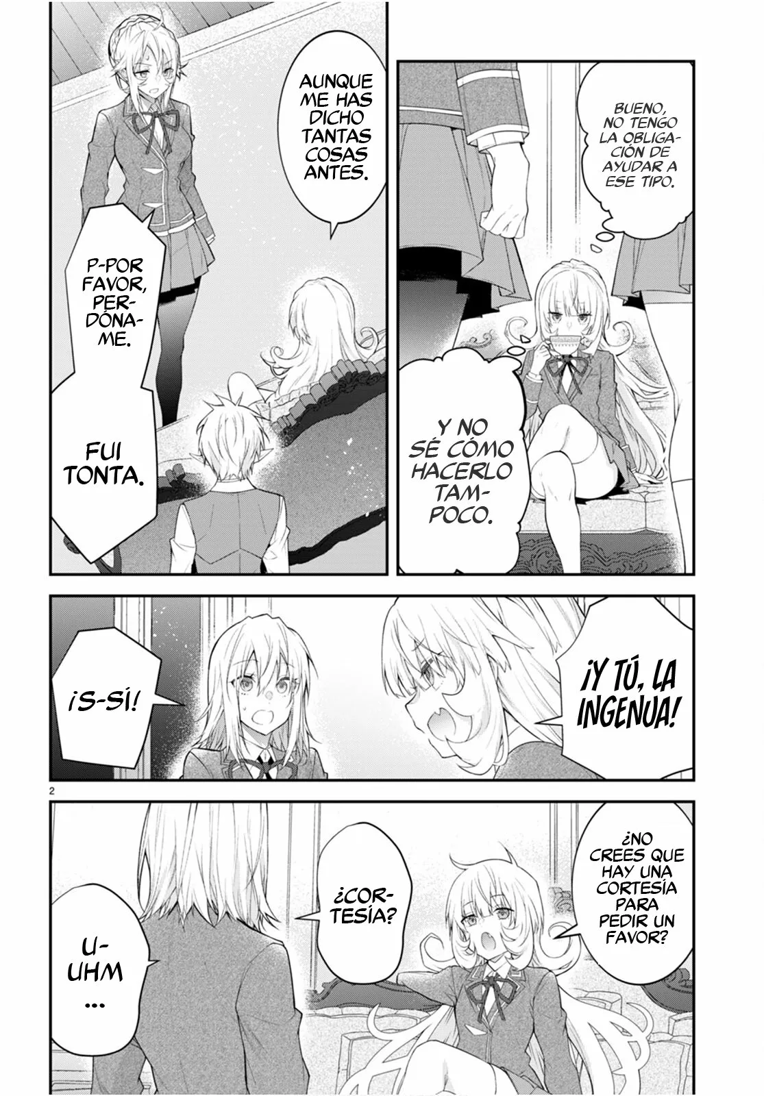 Otome Game Sekai wa Mob ni Kibishii Sekai Desu Capítulo 48 - Page 3