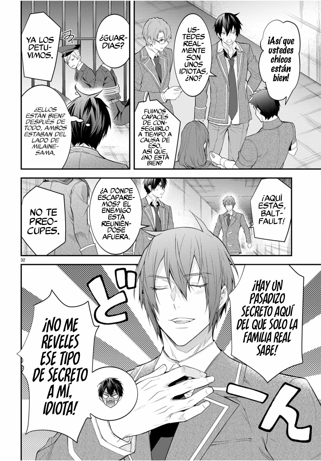 Otome Game Sekai wa Mob ni Kibishii Sekai Desu Capítulo 48 - Page 34