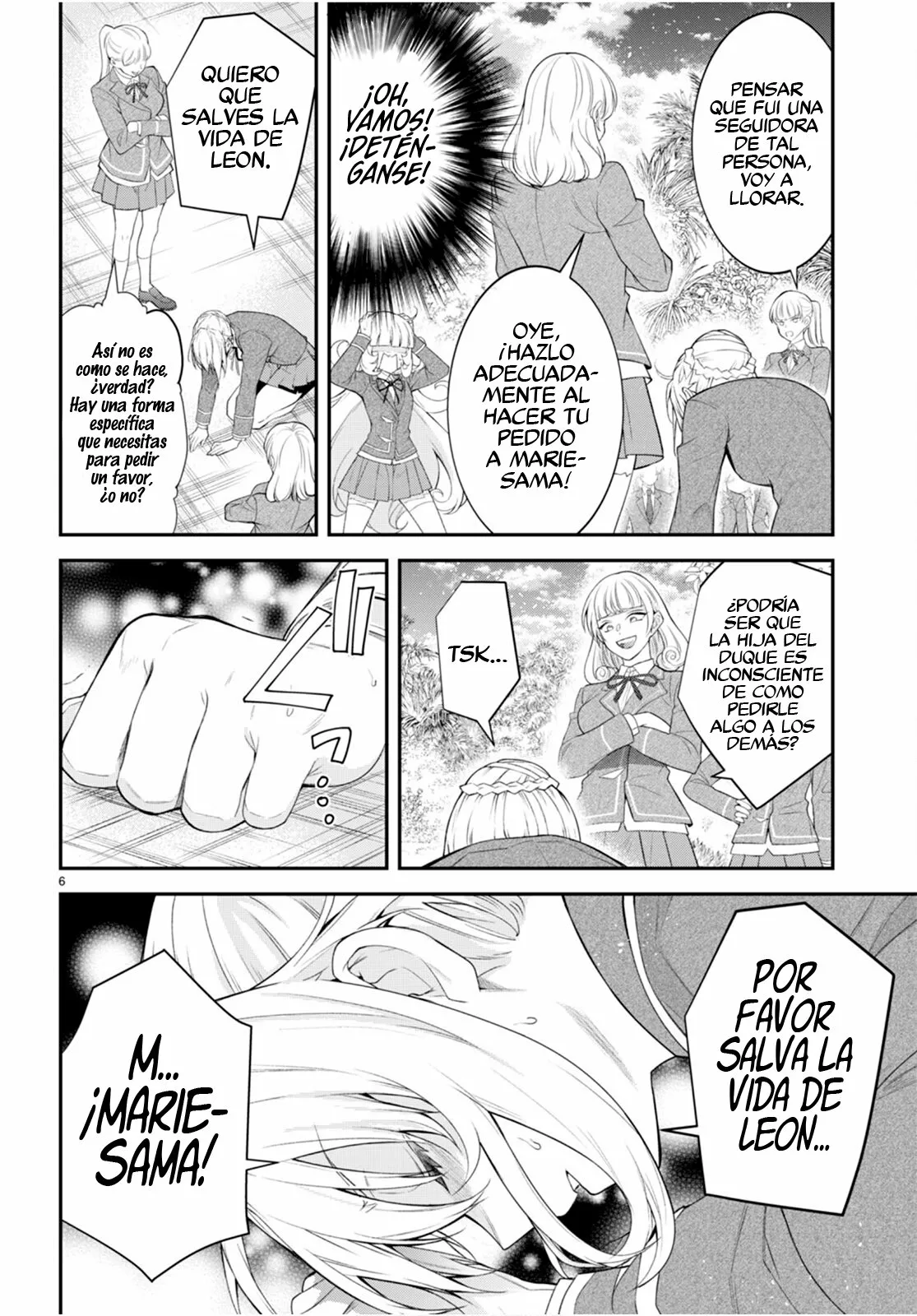 Otome Game Sekai wa Mob ni Kibishii Sekai Desu Capítulo 48 - Page 7