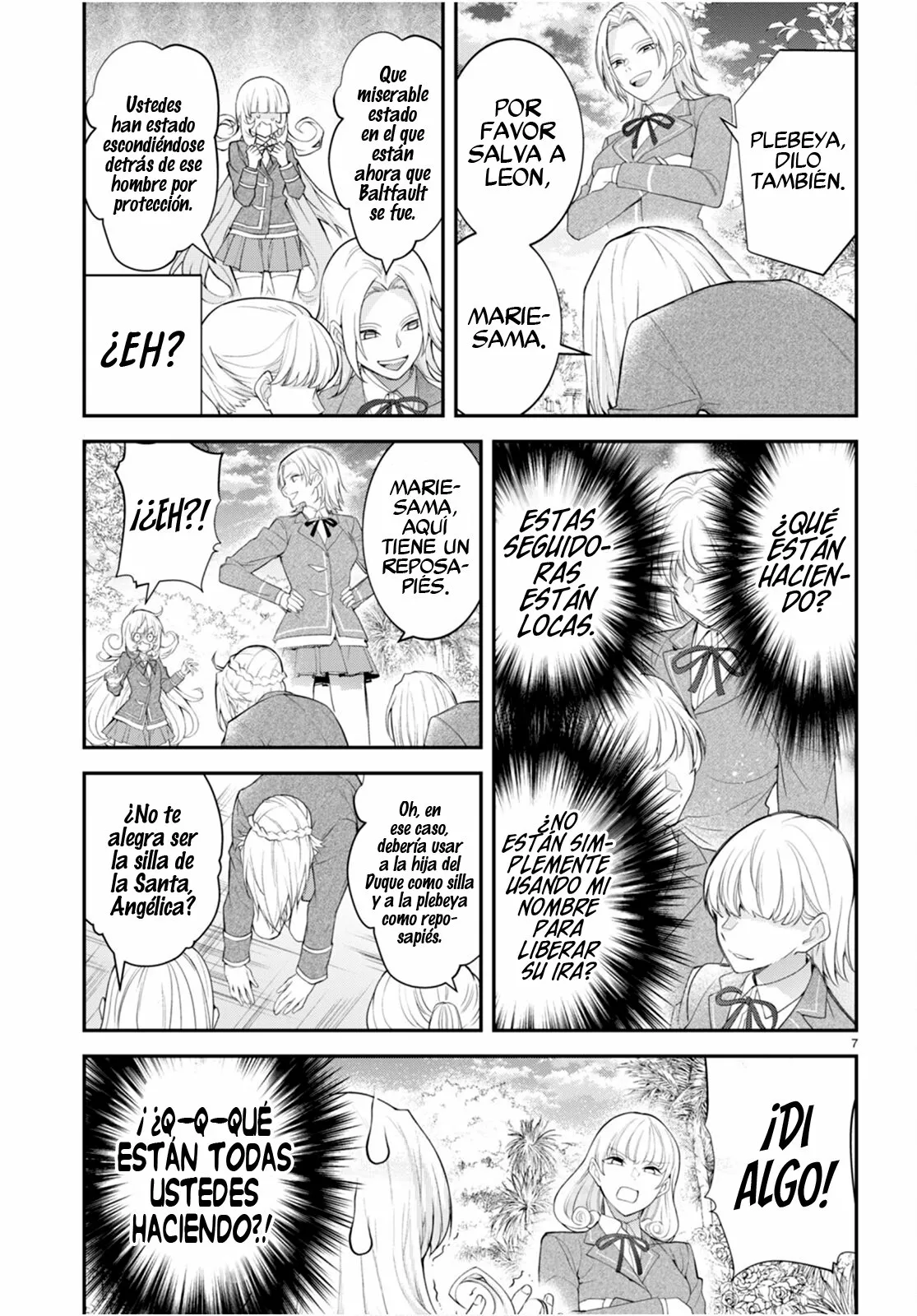 Otome Game Sekai wa Mob ni Kibishii Sekai Desu Capítulo 48 - Page 8