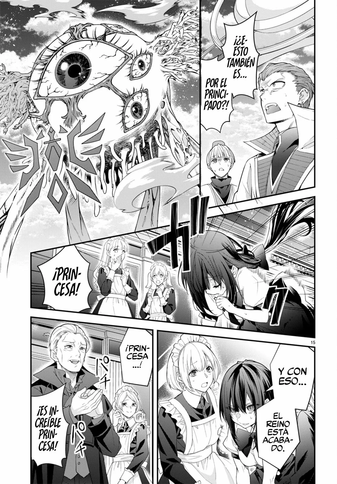 Otome Game Sekai wa Mob ni Kibishii Sekai Desu Capítulo 49 - Page 16