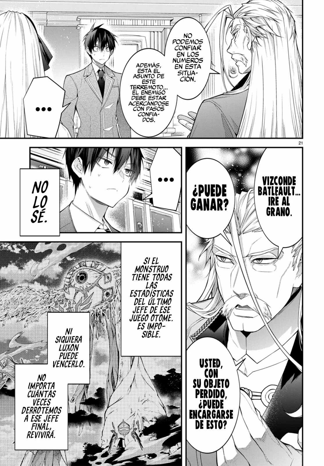 Otome Game Sekai wa Mob ni Kibishii Sekai Desu Capítulo 49 - Page 22