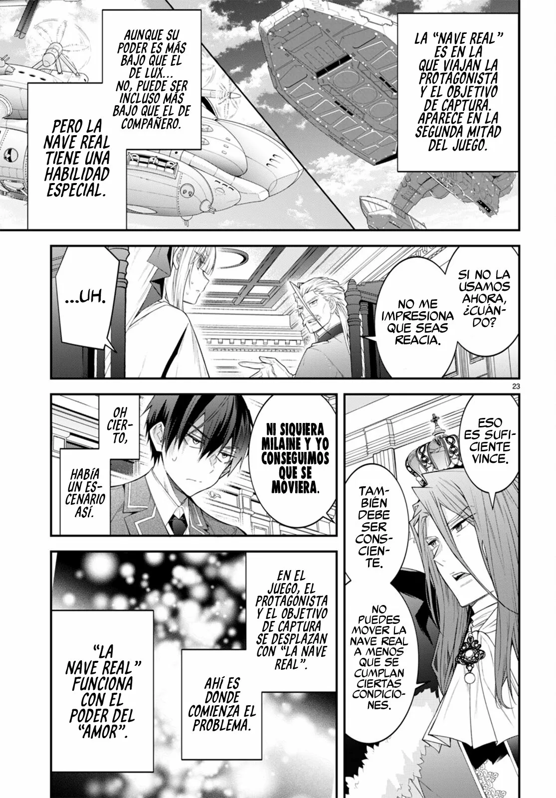 Otome Game Sekai wa Mob ni Kibishii Sekai Desu Capítulo 49 - Page 24