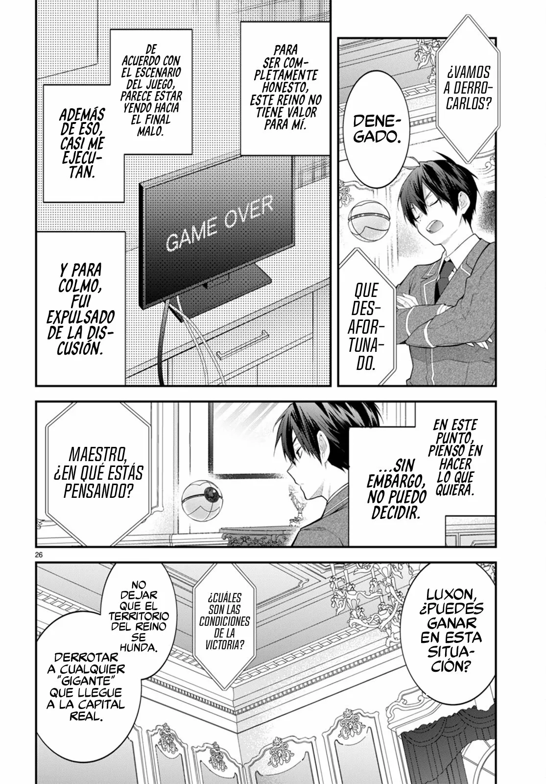 Otome Game Sekai wa Mob ni Kibishii Sekai Desu Capítulo 49 - Page 27
