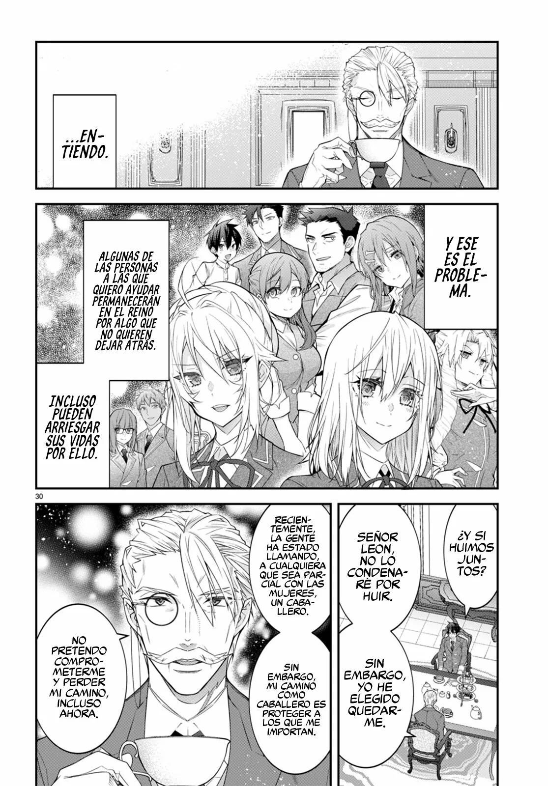Otome Game Sekai wa Mob ni Kibishii Sekai Desu Capítulo 49 - Page 31
