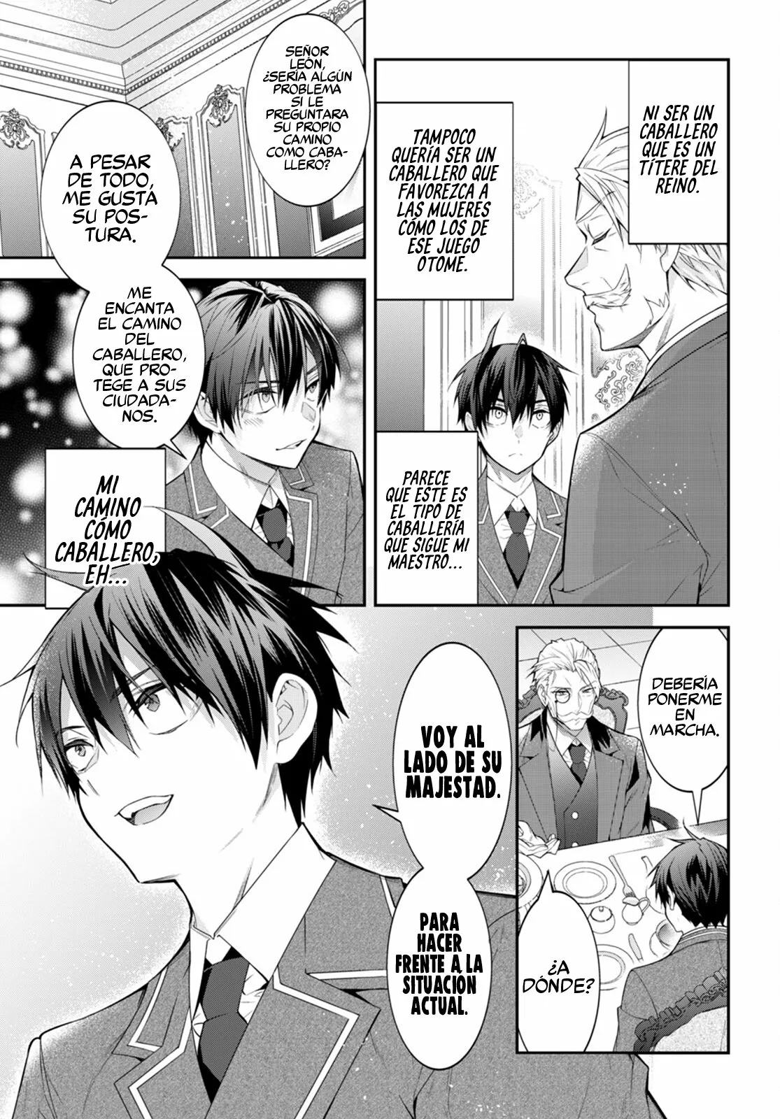 Otome Game Sekai wa Mob ni Kibishii Sekai Desu Capítulo 49 - Page 32