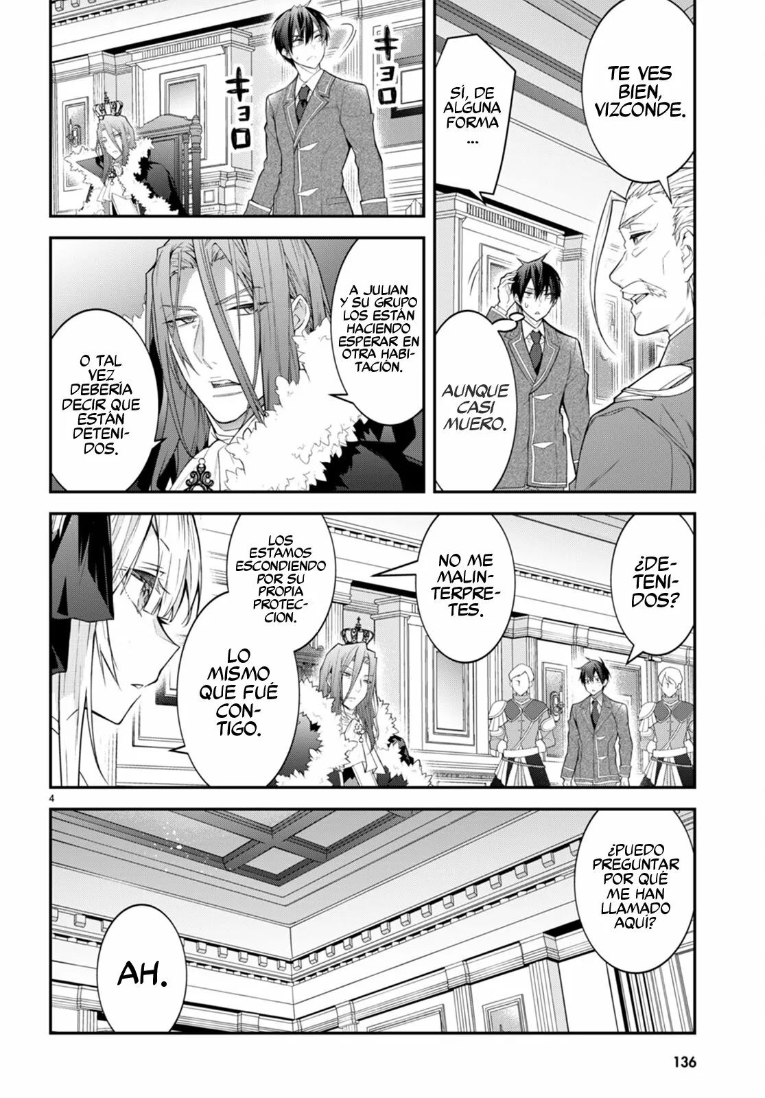 Otome Game Sekai wa Mob ni Kibishii Sekai Desu Capítulo 49 - Page 5
