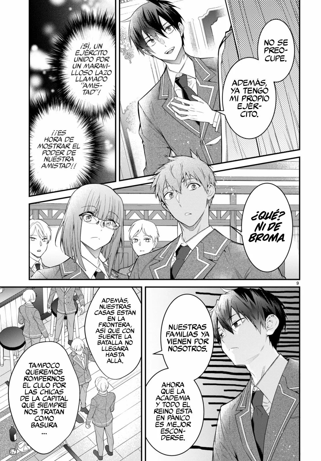 Otome Game Sekai wa Mob ni Kibishii Sekai Desu Capítulo 50 - Page 10