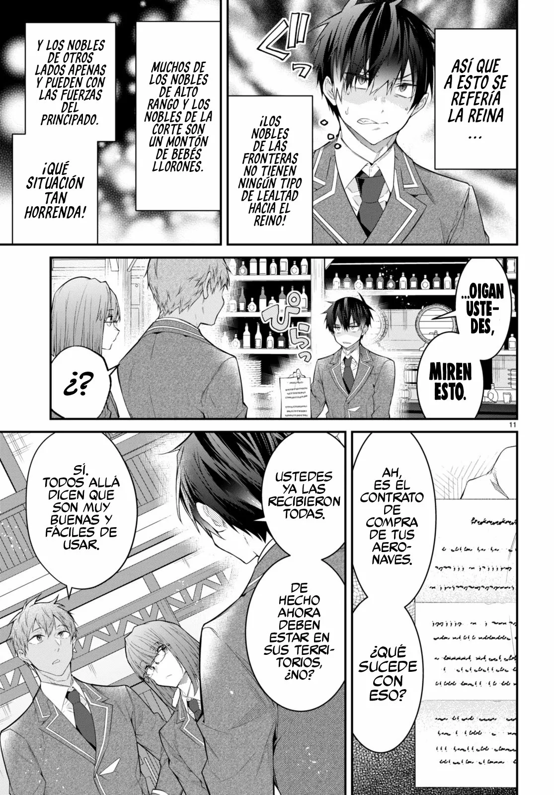 Otome Game Sekai wa Mob ni Kibishii Sekai Desu Capítulo 50 - Page 12