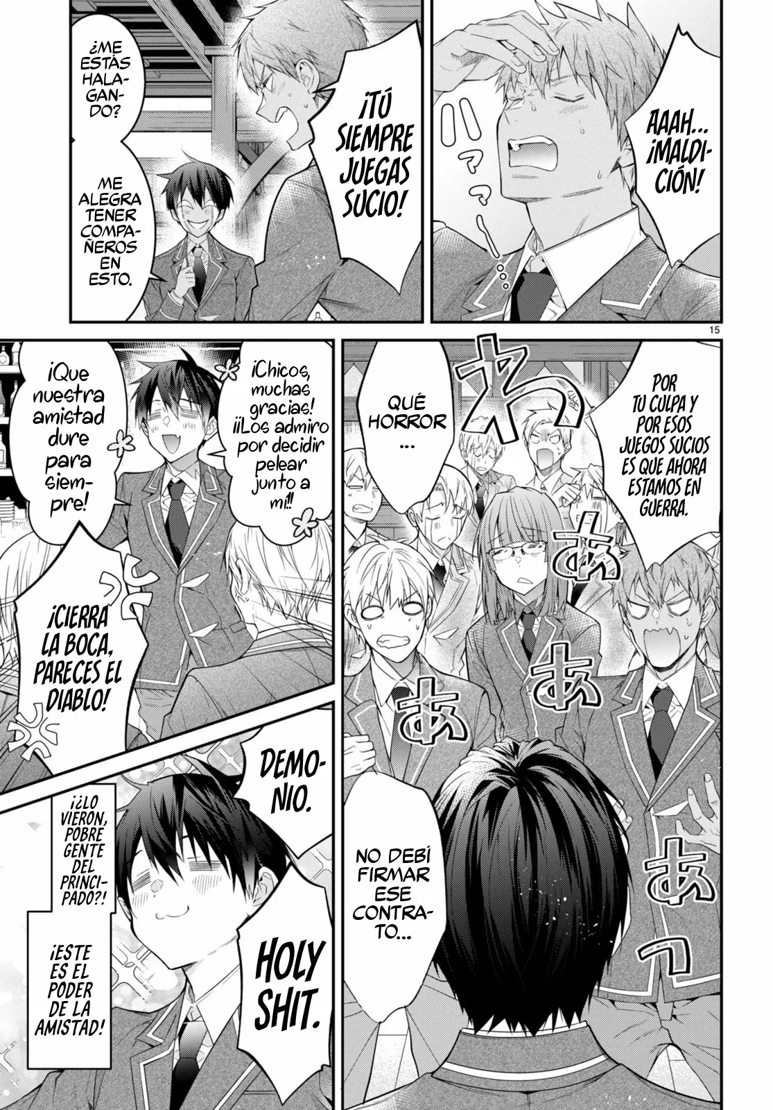 Otome Game Sekai wa Mob ni Kibishii Sekai Desu Capítulo 50 - Page 16