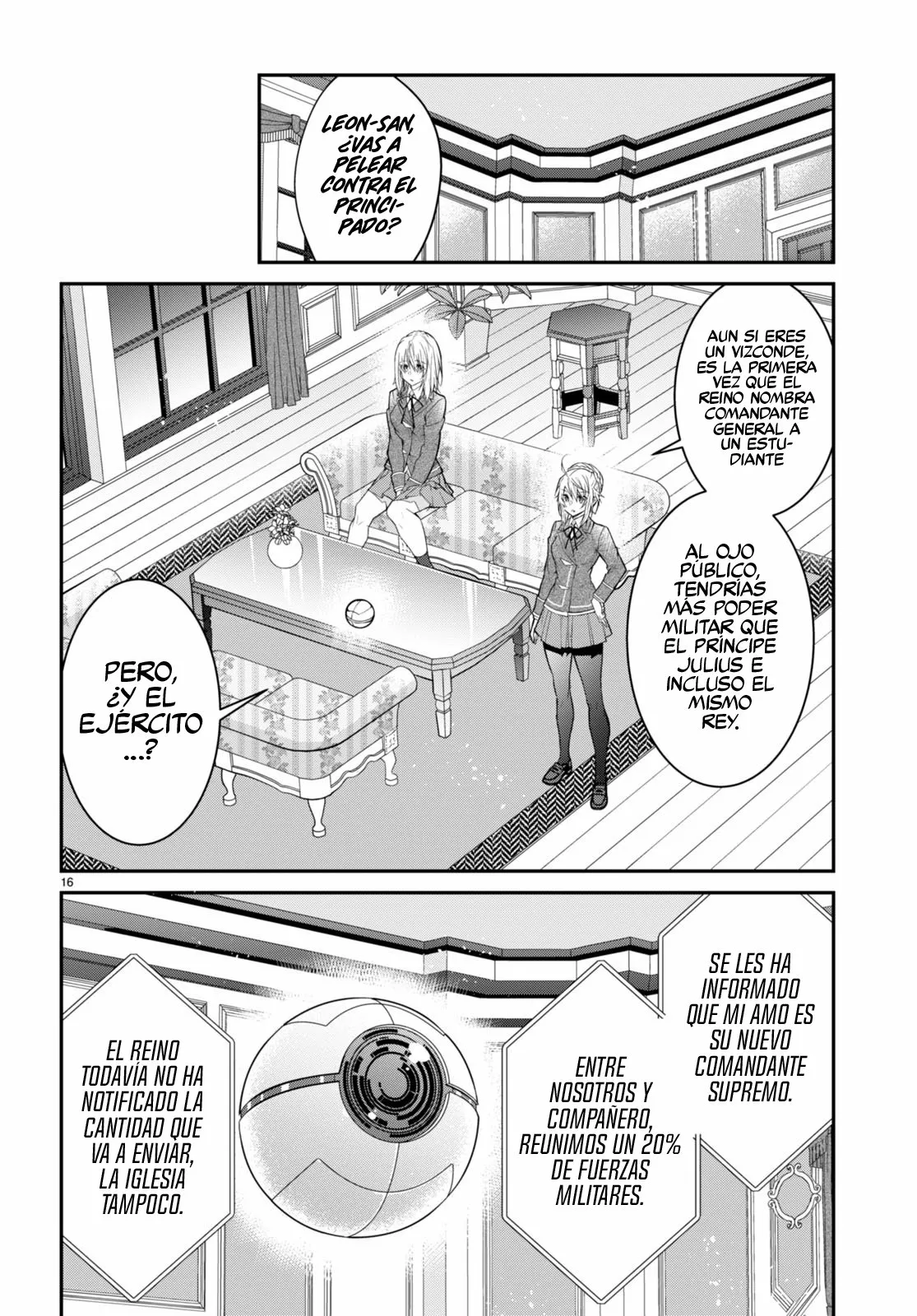 Otome Game Sekai wa Mob ni Kibishii Sekai Desu Capítulo 50 - Page 17