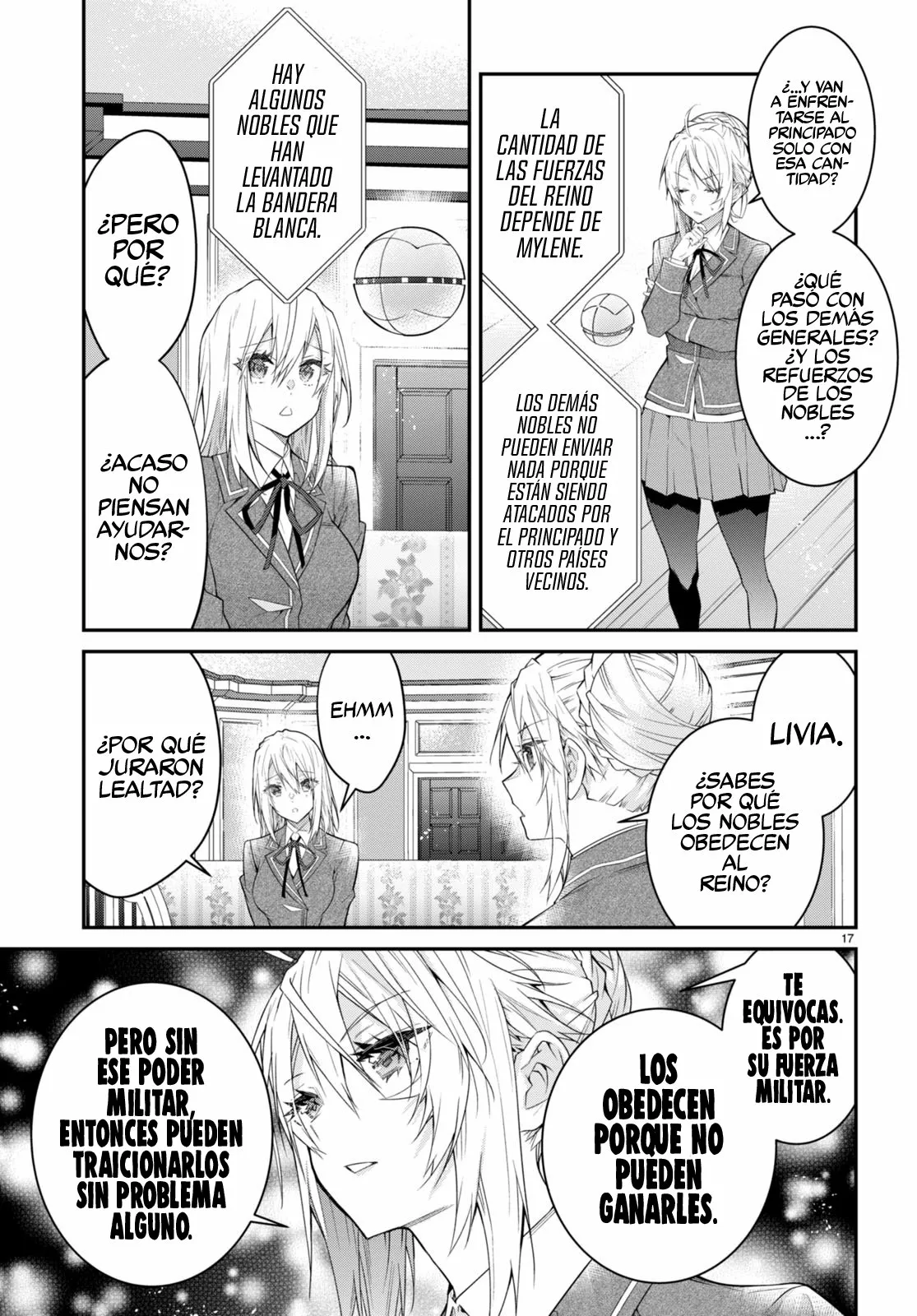 Otome Game Sekai wa Mob ni Kibishii Sekai Desu Capítulo 50 - Page 18