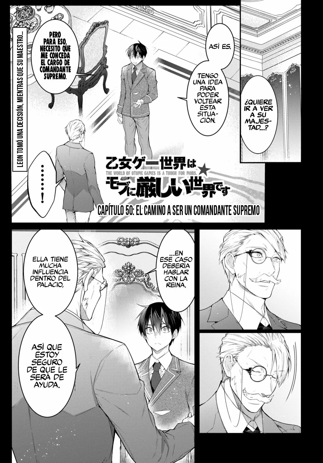 Otome Game Sekai wa Mob ni Kibishii Sekai Desu Capítulo 50 - Page 2