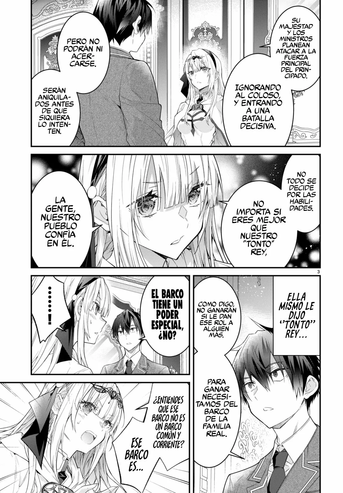 Otome Game Sekai wa Mob ni Kibishii Sekai Desu Capítulo 50 - Page 4