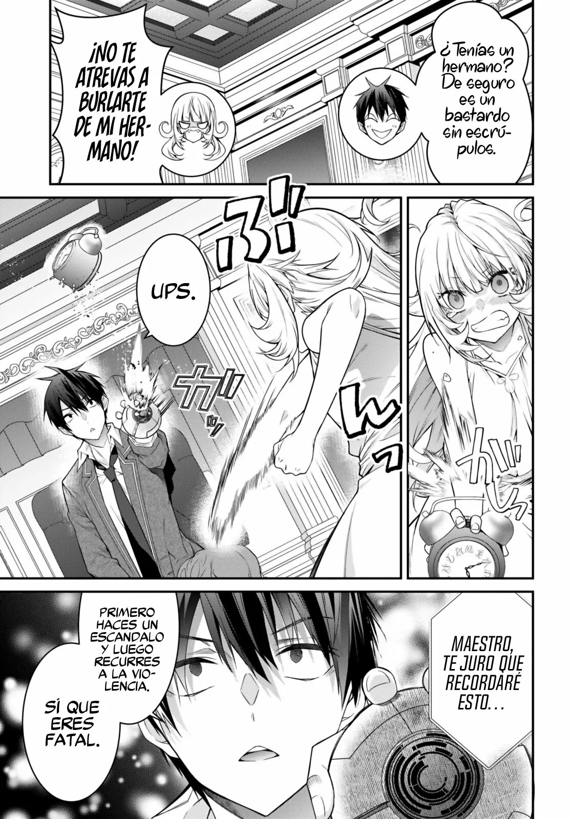 Otome Game Sekai wa Mob ni Kibishii Sekai Desu Capítulo 51 - Page 32