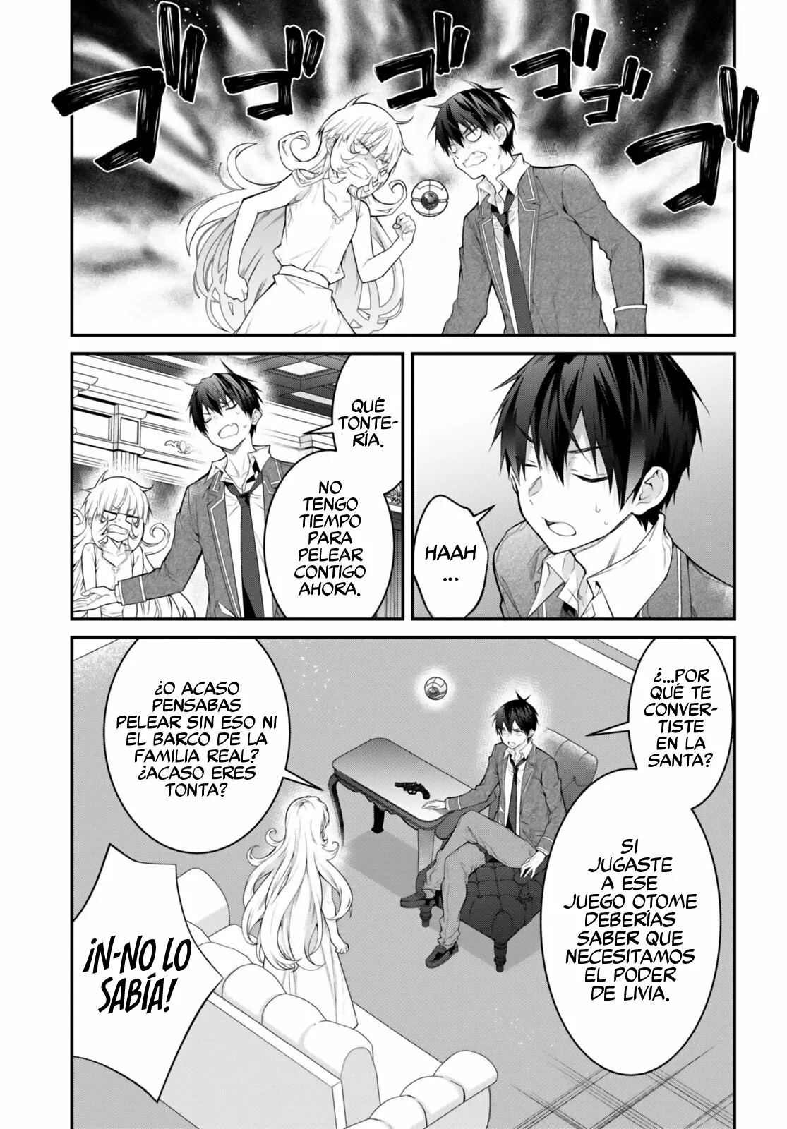 Otome Game Sekai wa Mob ni Kibishii Sekai Desu Capítulo 51 - Page 34