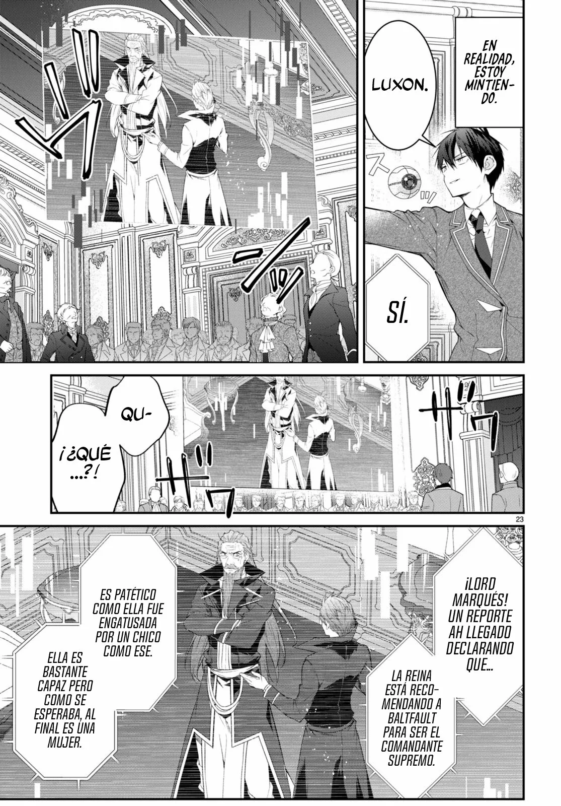Otome Game Sekai wa Mob ni Kibishii Sekai Desu Capítulo 53 - Page 25