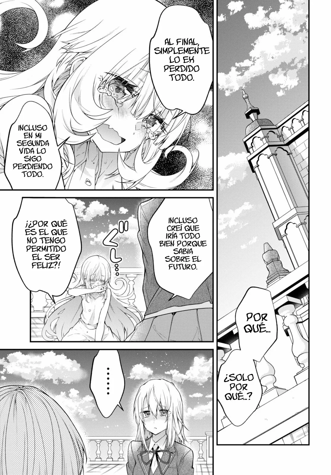 Otome Game Sekai wa Mob ni Kibishii Sekai Desu Capítulo 53 - Page 3