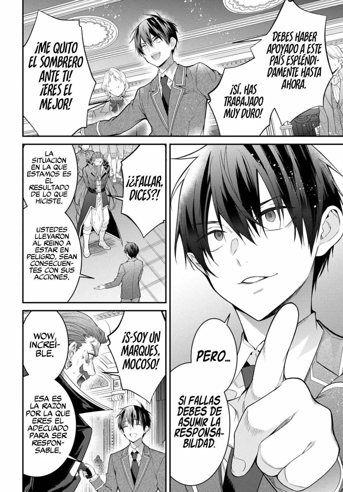 Otome Game Sekai wa Mob ni Kibishii Sekai Desu Capítulo 53 - Page 32