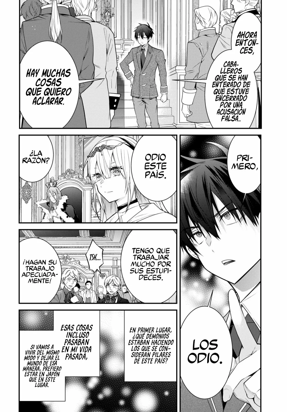Otome Game Sekai wa Mob ni Kibishii Sekai Desu Capítulo 53 - Page 36