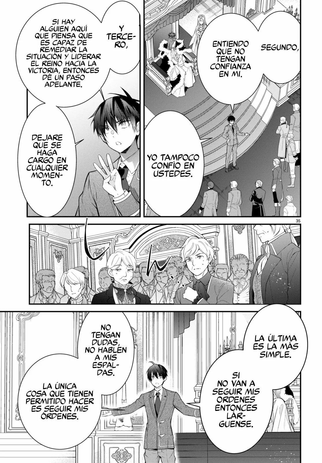 Otome Game Sekai wa Mob ni Kibishii Sekai Desu Capítulo 53 - Page 37