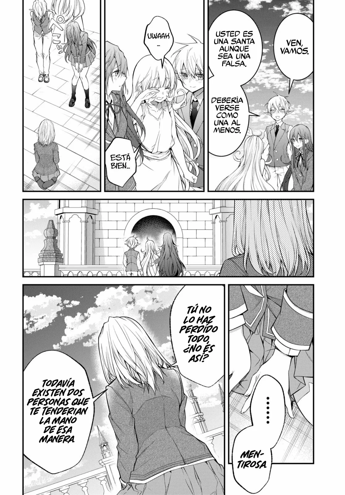 Otome Game Sekai wa Mob ni Kibishii Sekai Desu Capítulo 53 - Page 6